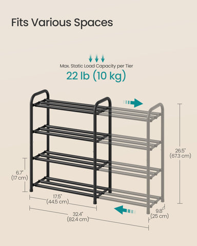 SONGMICS assembly detail with spring button and thumb screw for tool-free setup