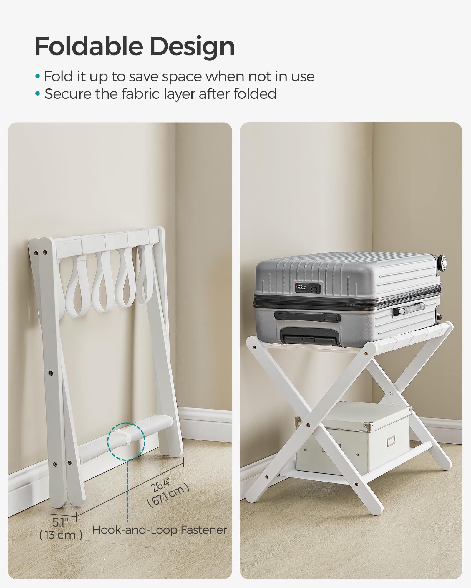 SONGMICS assembly and tools image showing simple one-screw setup benefit