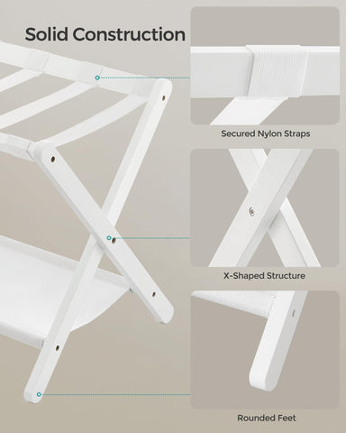 SONGMICS folded profile demonstrating compact storage and space-saving benefit