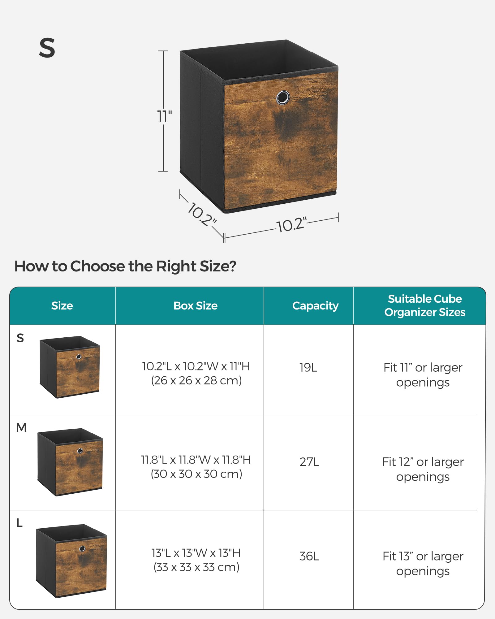SONGMICS bottom panel inserted to show stable support