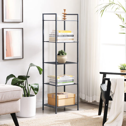 SONGMICS close-up of metal frame highlighting durable construction and support