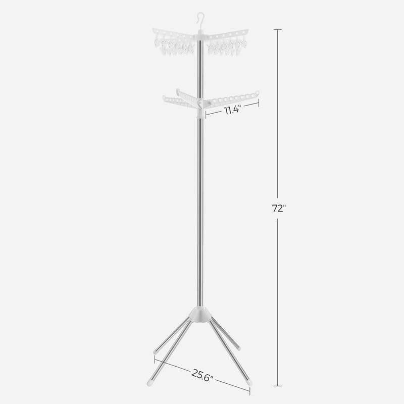 SONGMICS folded flat storage image demonstrating slim profile and convenient storage benefit