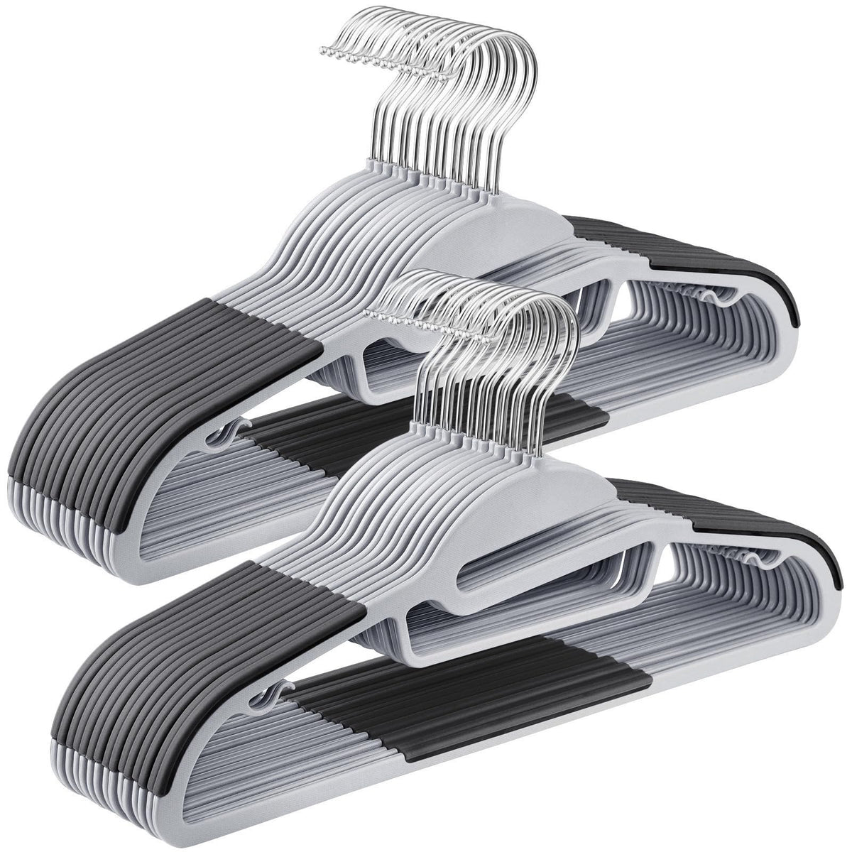 SONGMICS front package of 30 hangers showing quantity and compact design benefit