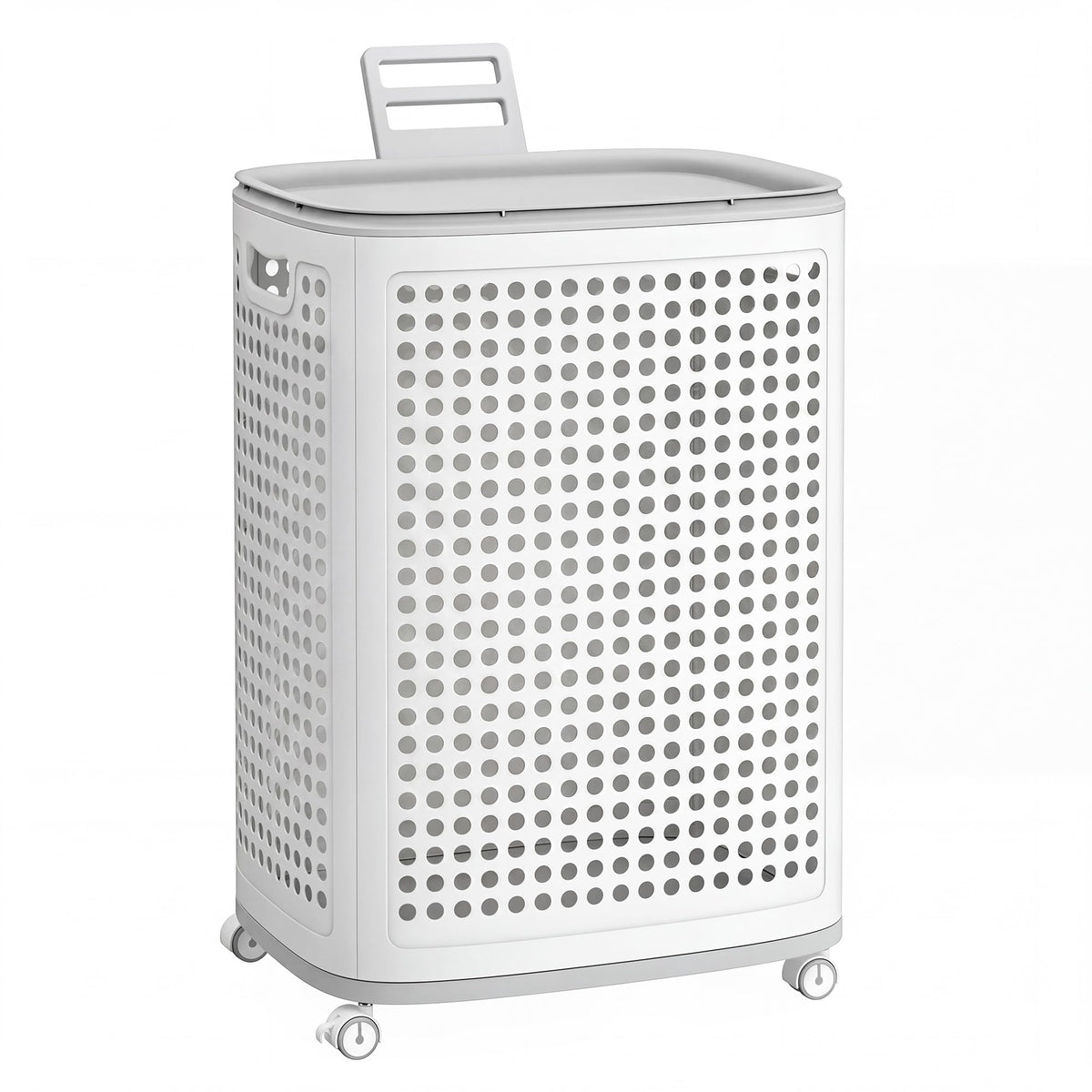 SONGMICS front view showing slim profile and large capacity benefit