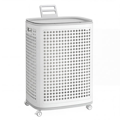 SONGMICS front view showing slim profile and large capacity benefit