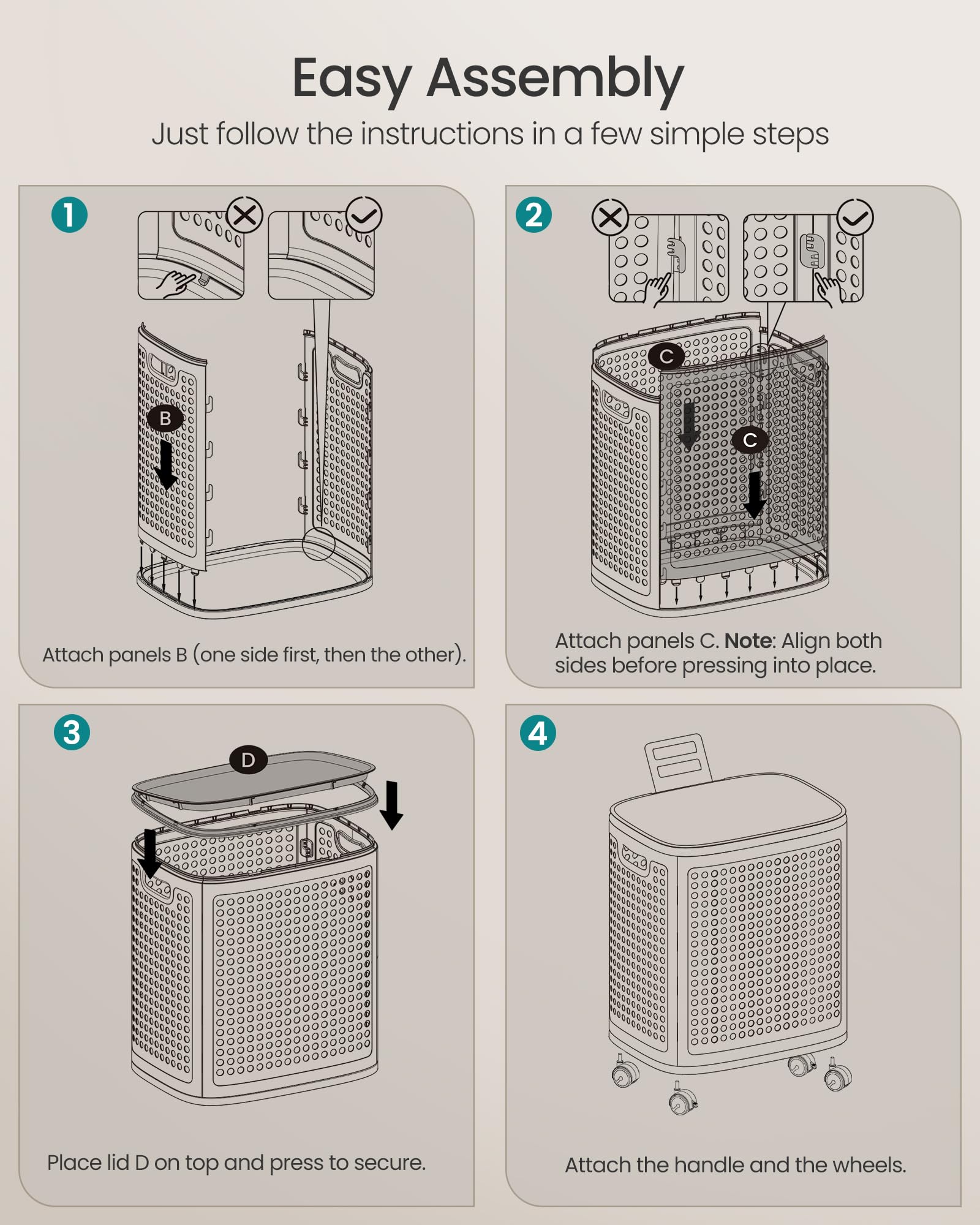 SONGMICS reinforced packaging and box protecting product during shipping