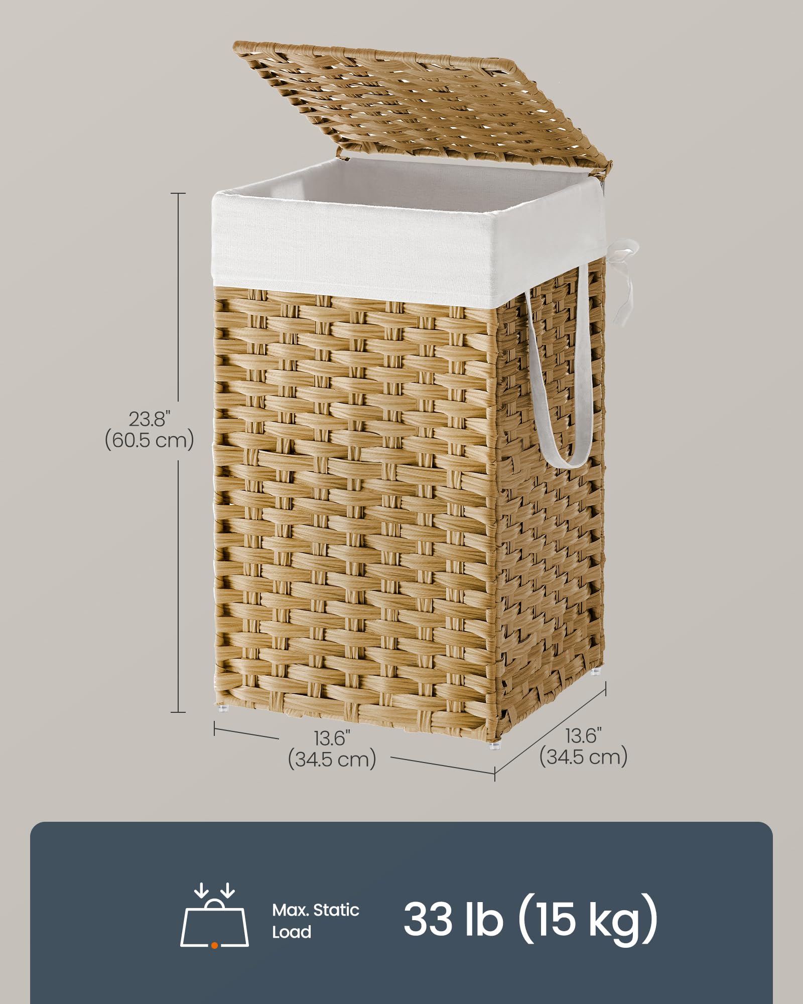 SONGMICS HOME next to doorframe showing compact narrow footprint benefit