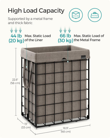 SONGMICS in bathroom setting demonstrating tidy storage and neat appearance benefit