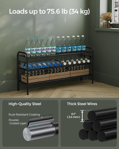 SONGMICS in entryway lifestyle demonstrating organized home entrance