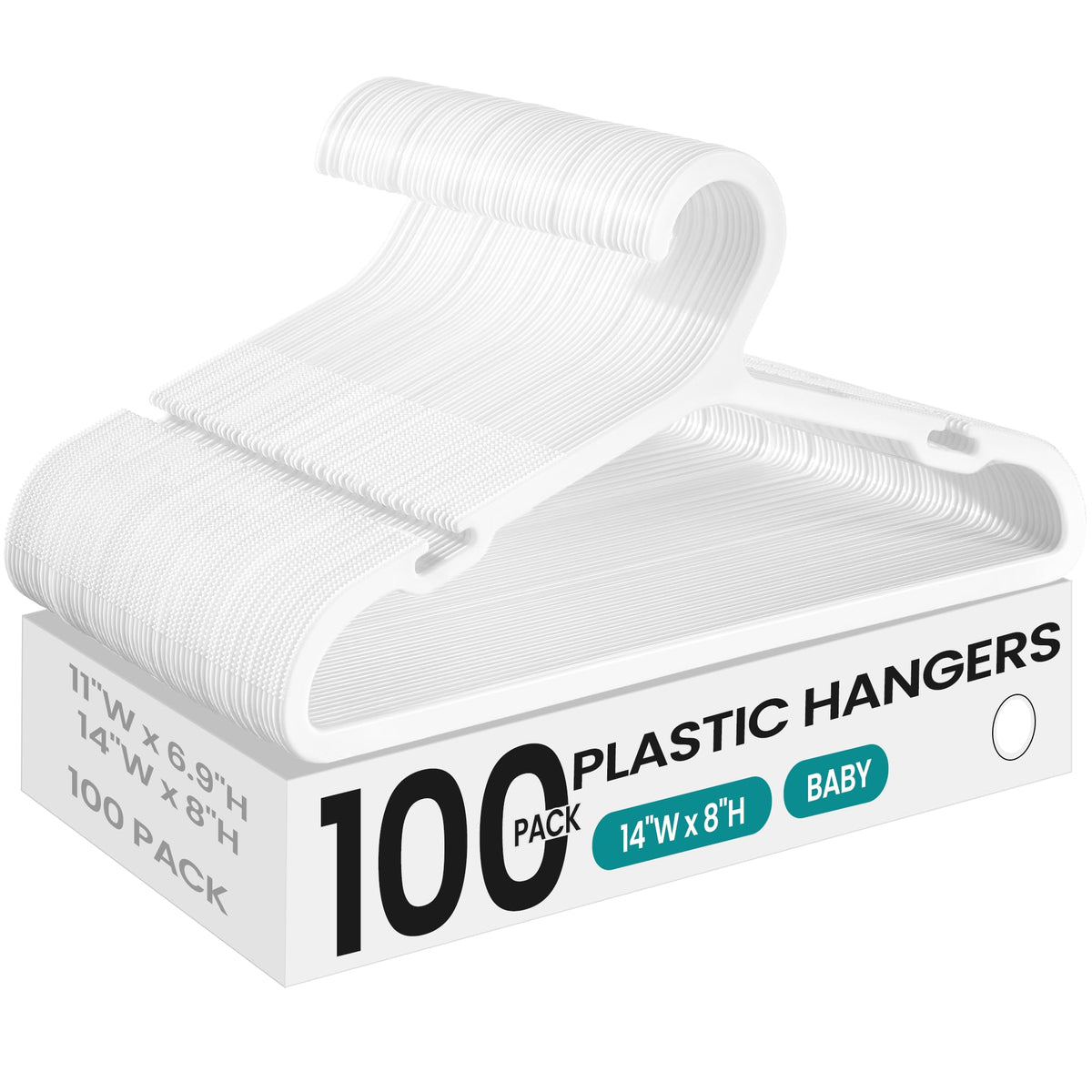 SONGMICS front packaging showing 100 pack and space-saving benefit