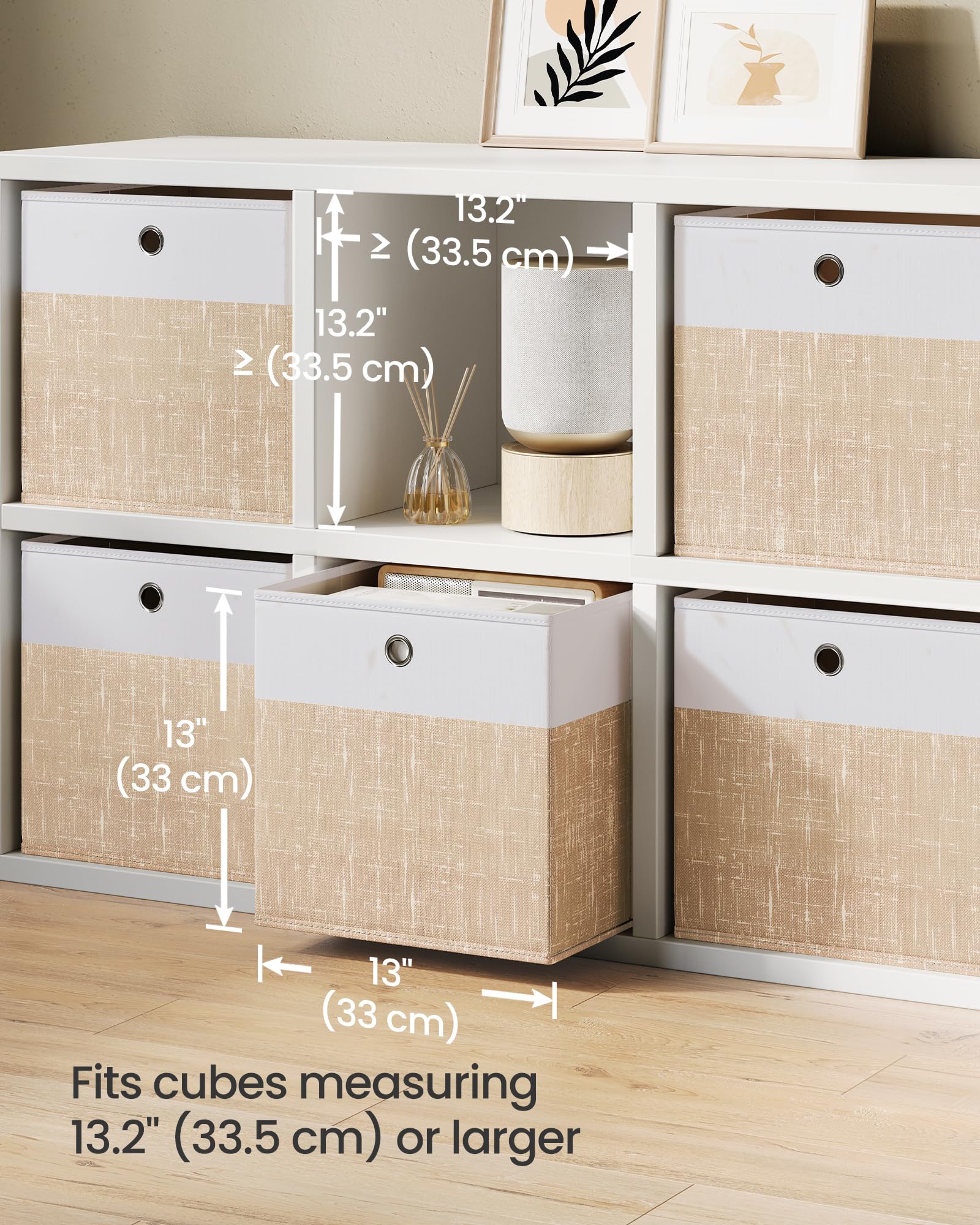 SONGMICS lifestyle scene in bedroom showing neat closet and coordinated decor