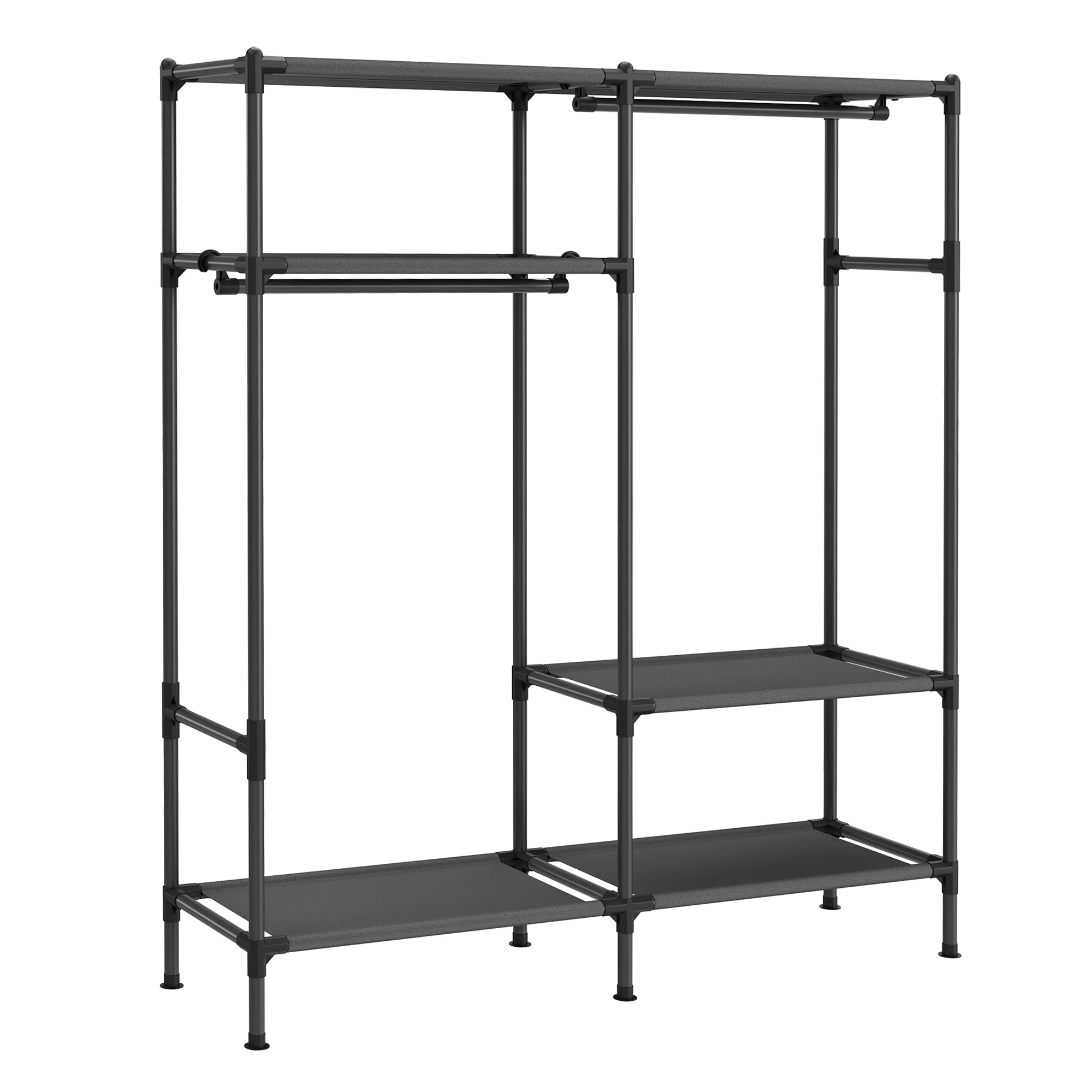 SONGMICS styled in bedroom showing practical wardrobe replacement benefit