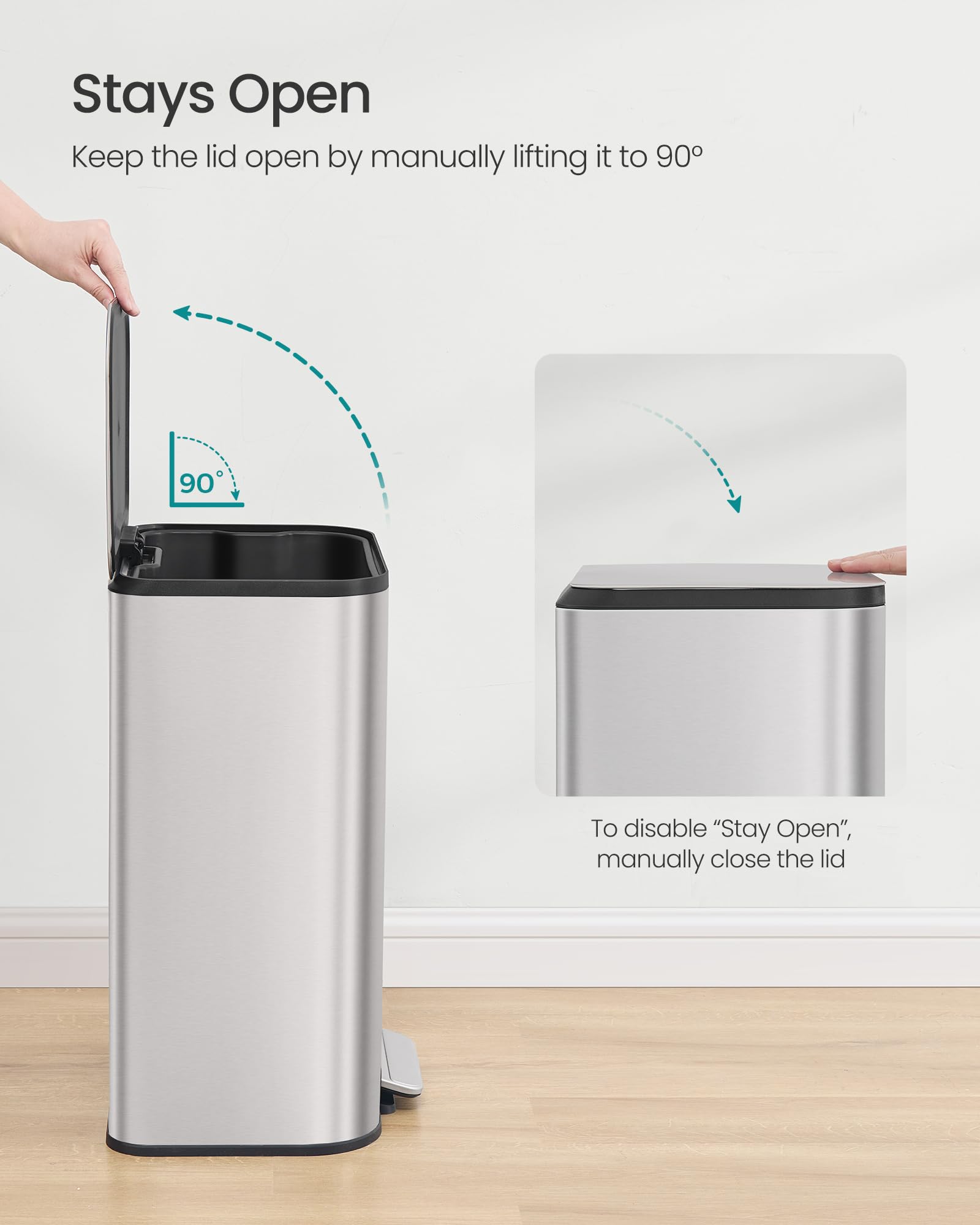 SONGMICS in a styled kitchen illustrating tidy appearance and home-friendly look