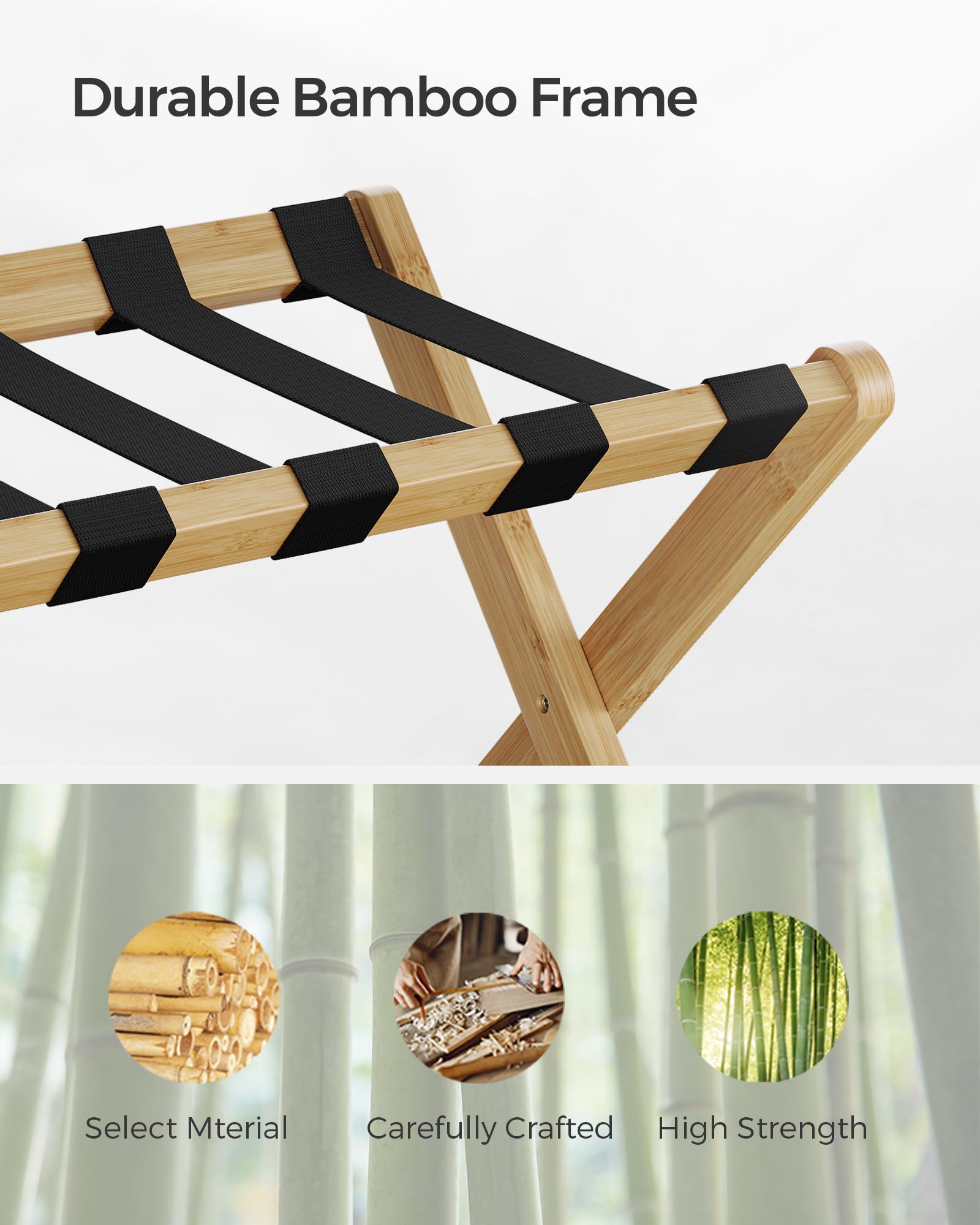 SONGMICS lower shelf detail with hook-and-loop fastener keeps shoes organized and off floor