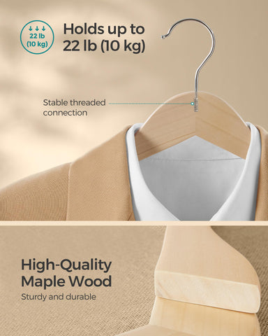 SONGMICS shoulder groove detail holding a dress strap to prevent slips