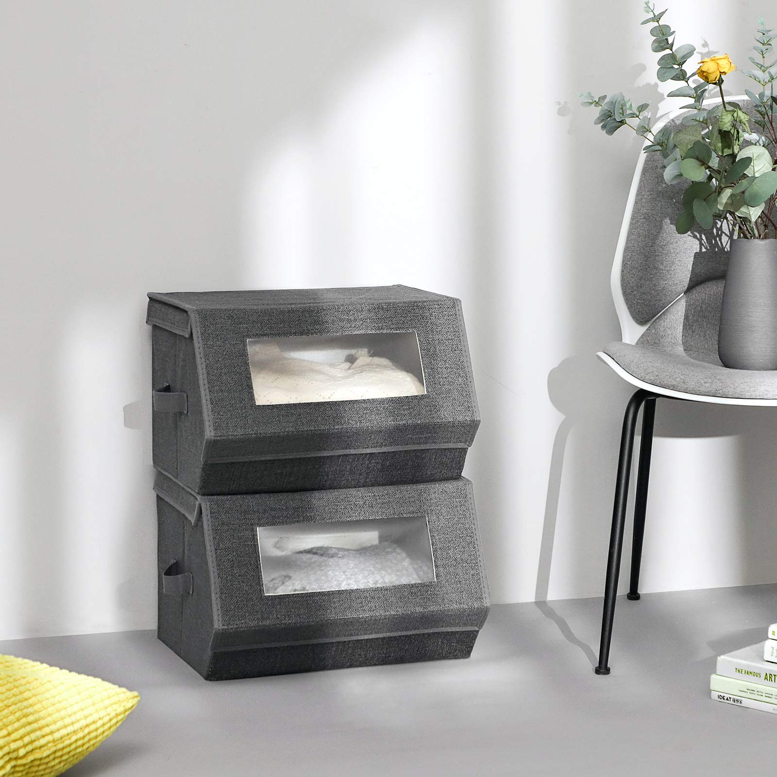 SONGMICS metal frame detail highlighting structural durability and shape