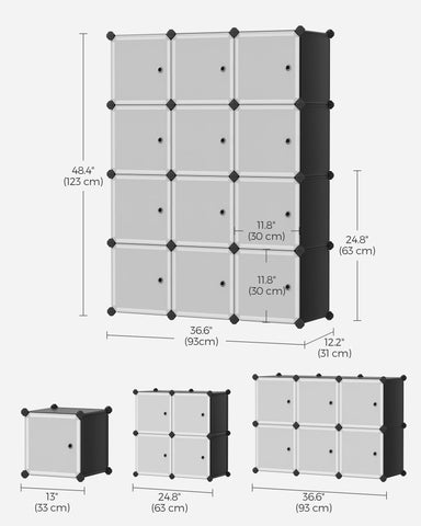SONGMICS metal frame and ABS connector detail highlighting reinforced stability and durability
