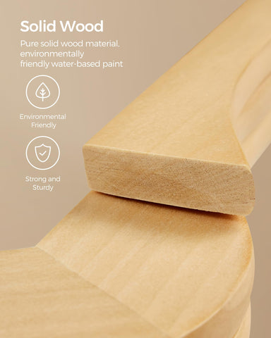 SONGMICS detail of non-slip pants bar holding trousers securely to prevent slipping