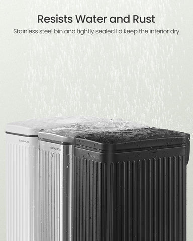 SONGMICS removable inner bucket lifted out for easy emptying and cleaning