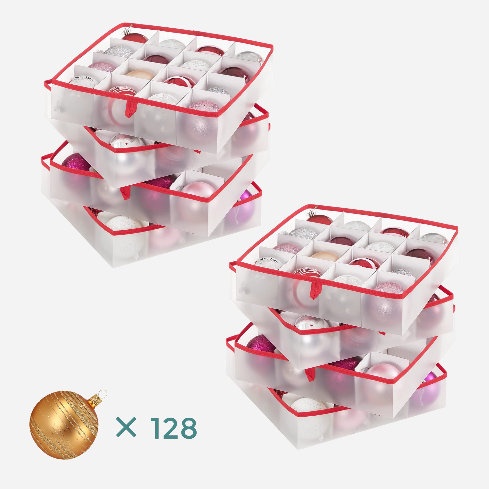 SONGMICS box beside ruler to show scale for planning storage space