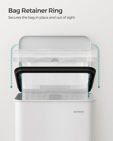 SONGMICS next to kitchen cabinet benefit: shows scale and compact roomy capacity