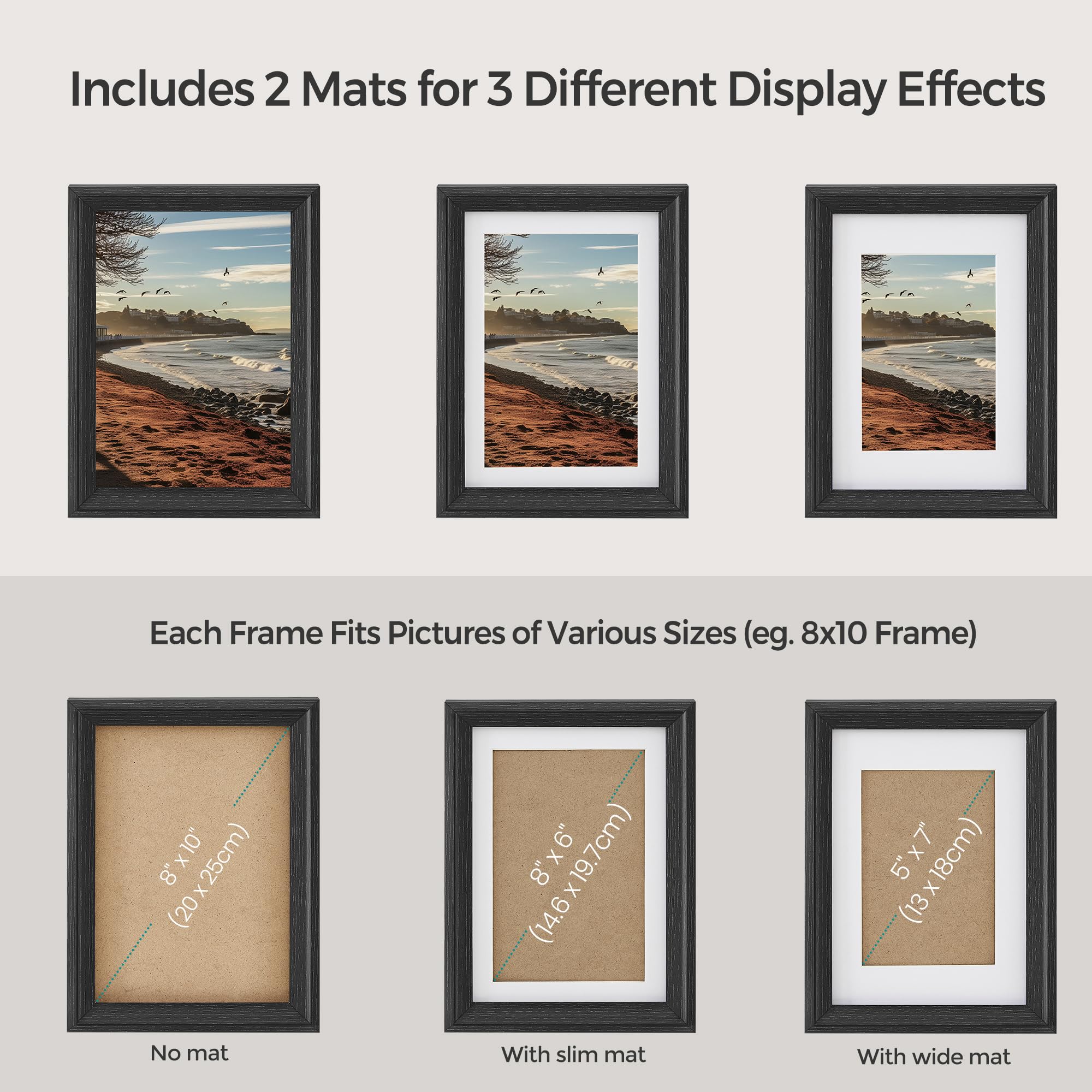 SONGMICS wall layout with paper templates showing easy positioning benefit