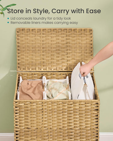 SONGMICS wooden feet detail raising base to protect clothes from moisture