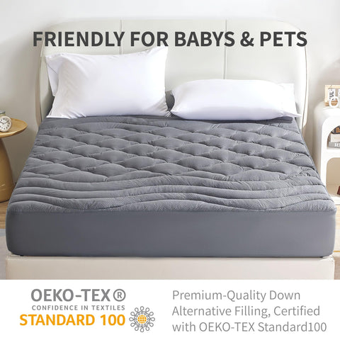 Sonive quilted 3-zone bubble top illustrating zoned support and comfort