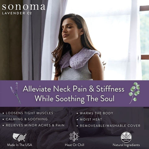 Sonoma Lavender close-up of plush removable cover and label highlighting soft comfort