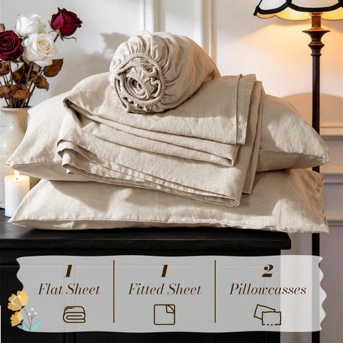 SONORO KATE care label and fabric edge detail showing easy-care guidance