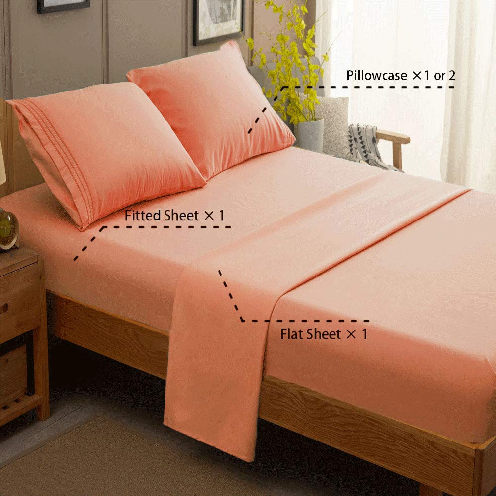 SONORO KATE fitted sheet deep pocket detail demonstrating secure fit on thick mattresses