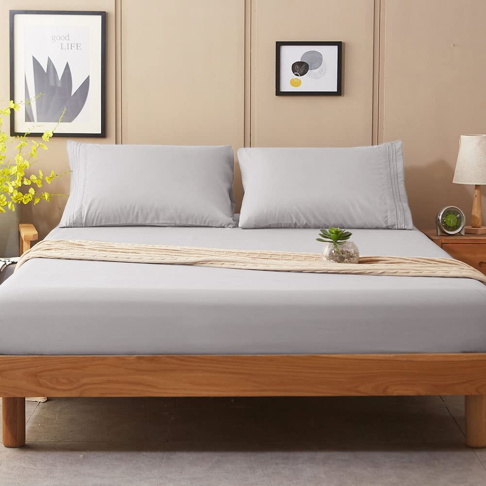 SONORO KATE fitted sheet deep pocket view showing snug 16-inch mattress fit