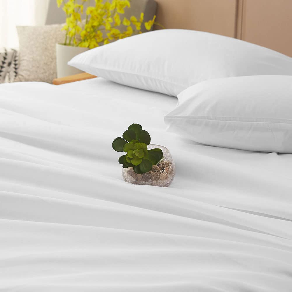 SONORO KATE flat sheet embroidery detail adding subtle style and elegant finish