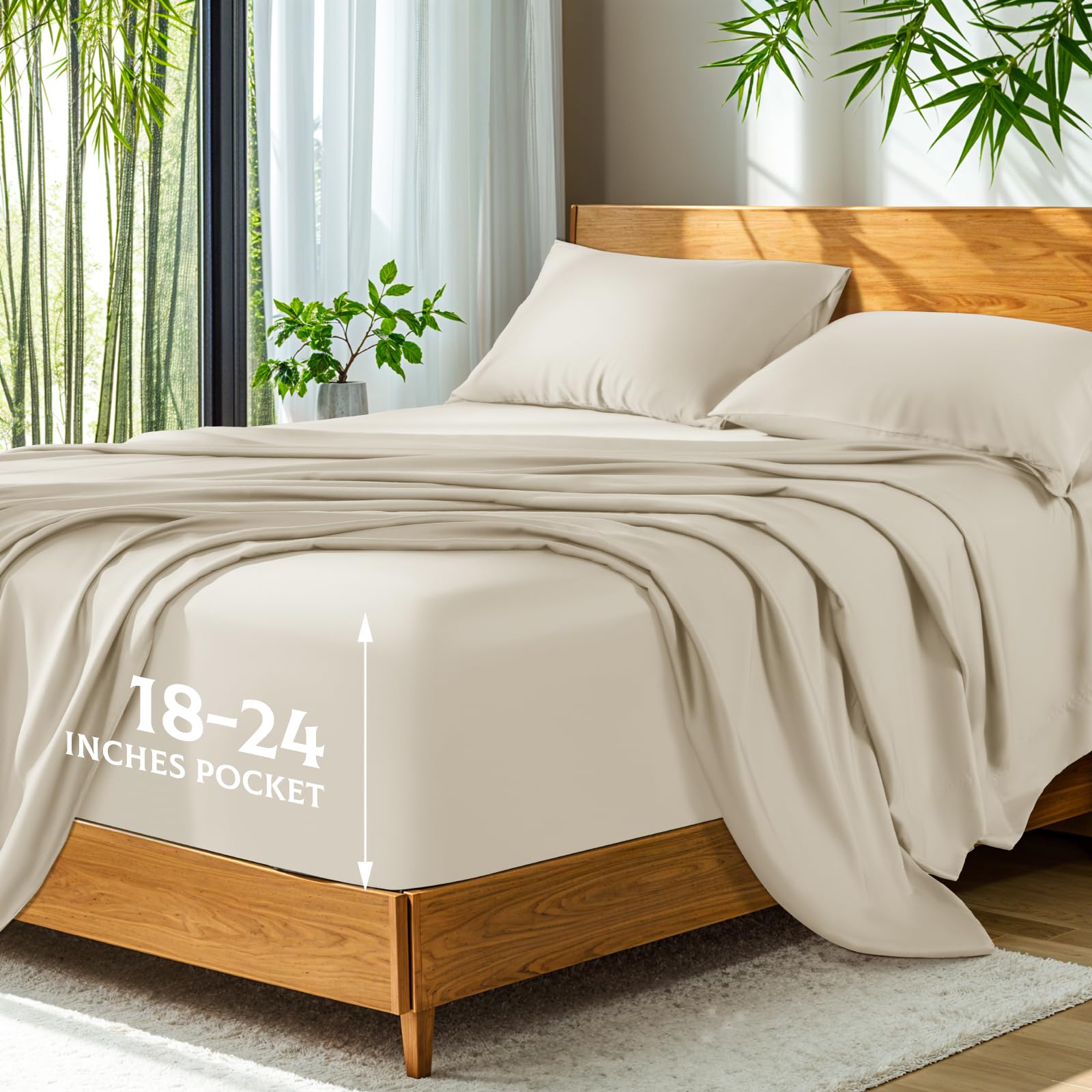 SONORO KATE front packaging showing complete king sheet set and included pieces