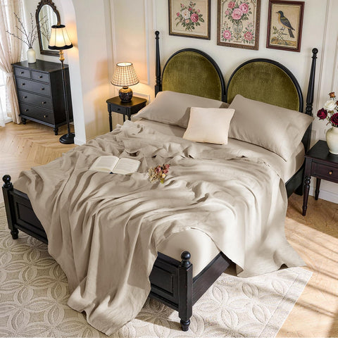 SONORO KATE front packaging showing natural flax color and complete set benefits