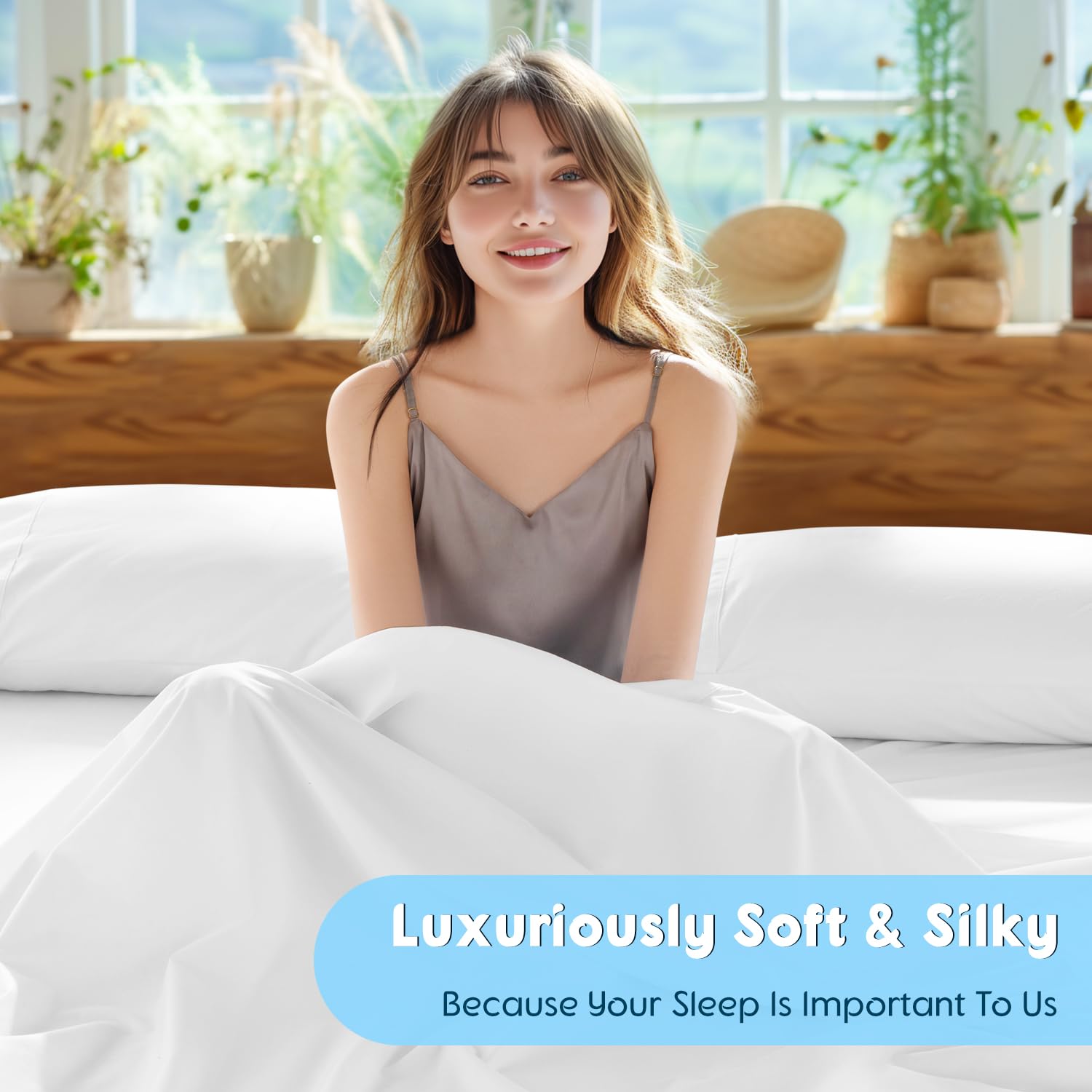 SONORO KATE two pillowcases stacked to show matching set comfort