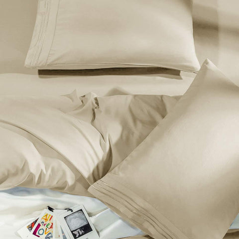 SONORO KATE pillowcases stacked to show neat corners and coordinated style