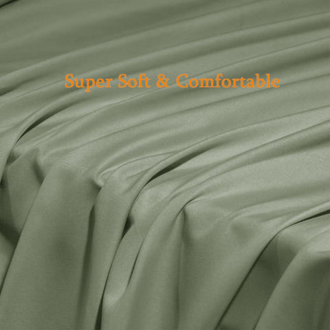 SONORO KATE size comparison on mattress illustrating deep-pocket fit for tall mattresses