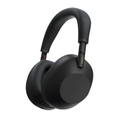 Sony close-up of cushioned earpad highlighting soft material for comfortable long listening