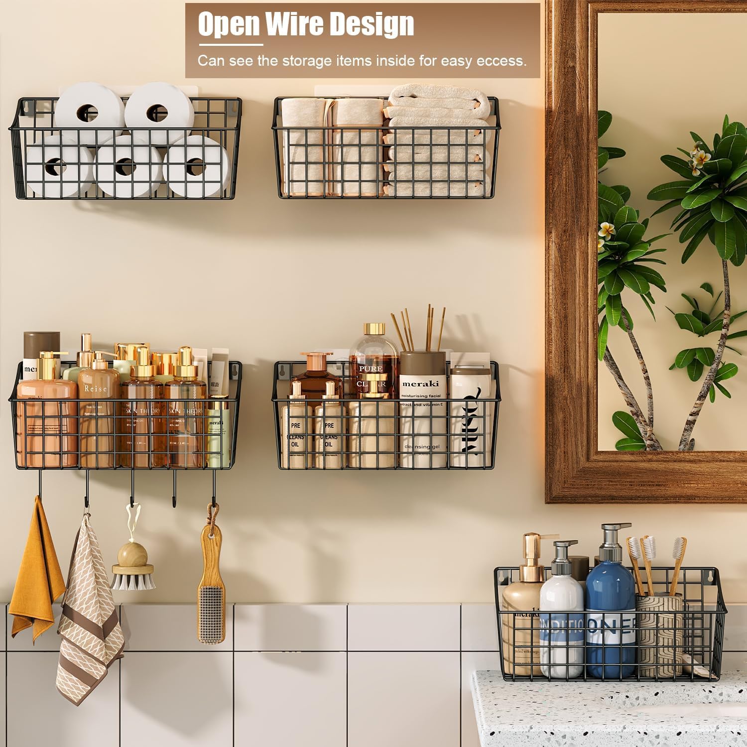 Sonyabecca basket filled with spice bottles illustrating pantry organization