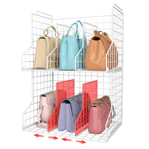 Sonyabecca front view of two white baskets showing tidy storage benefit