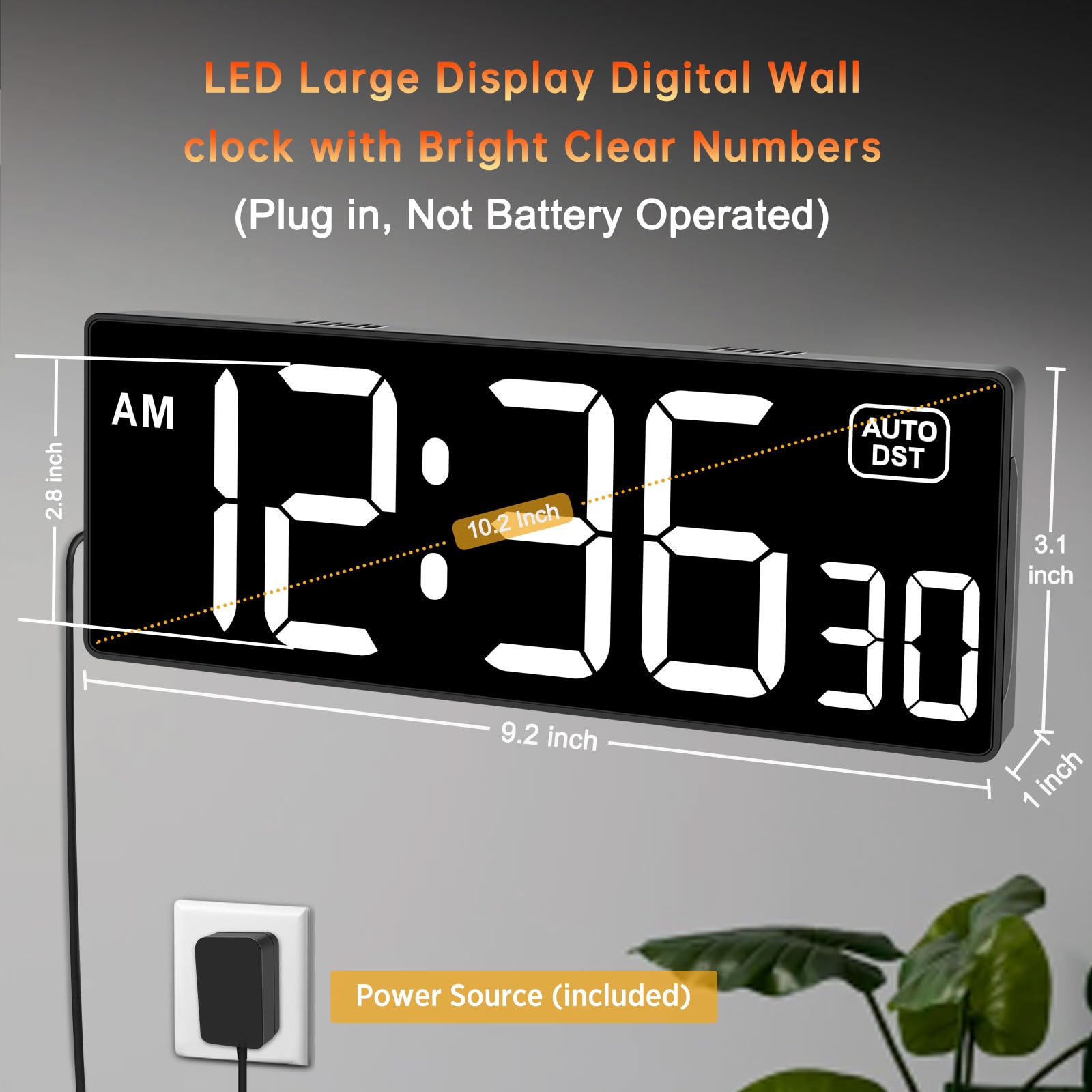 Soobest close-up of red LED digits highlighting precise seconds display