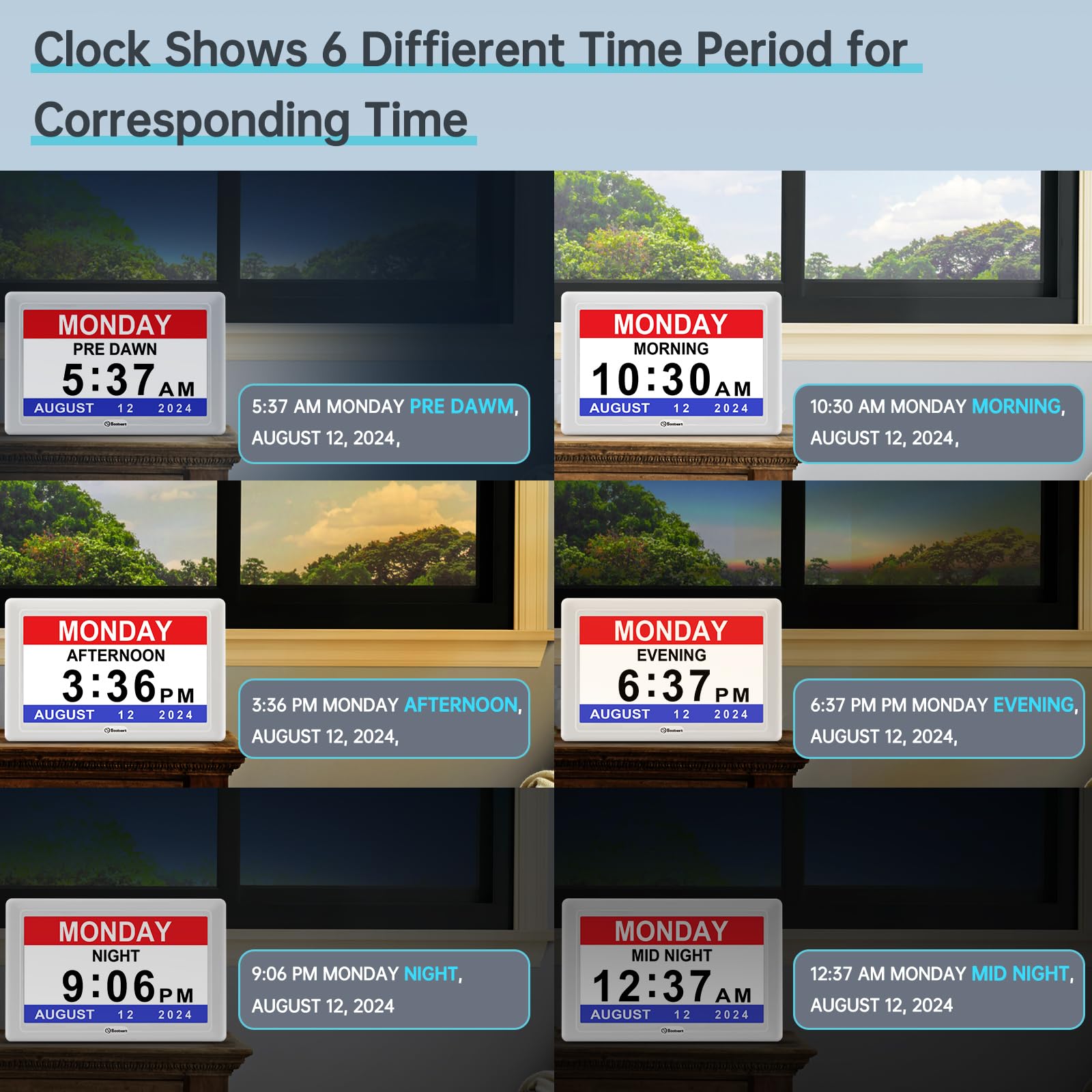 Soobest dim mode at night reducing glare and promoting restful sleep