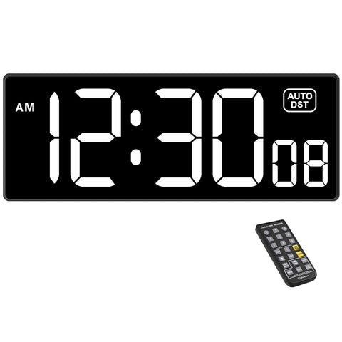 Soobest front view showing large LED digits for clear time visibility