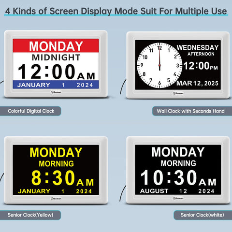 Soobest placed on bedside table demonstrating clear night-time visibility