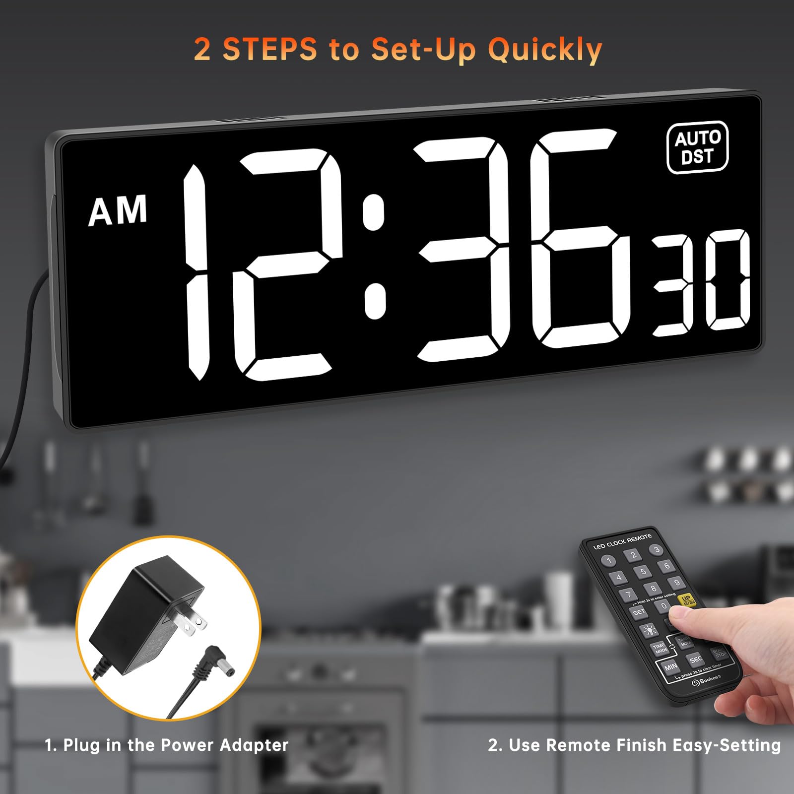 Soobest used in kitchen to accurately time cooking and baking tasks