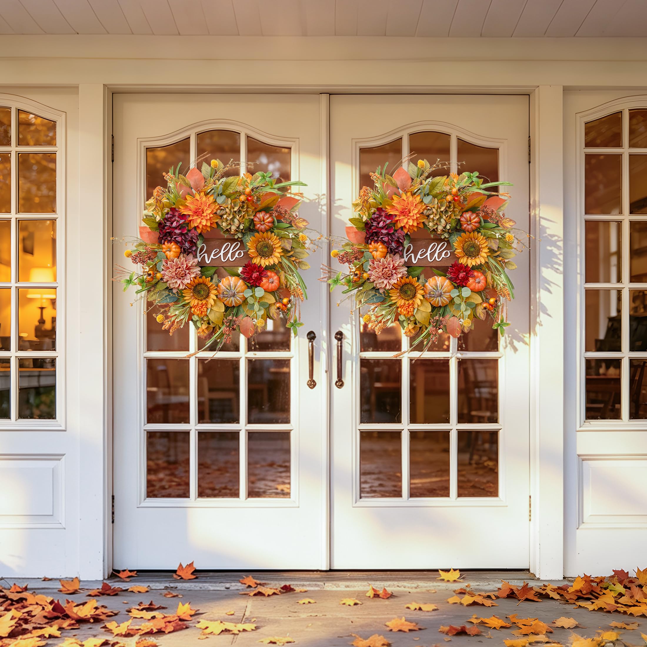 Soomeir mantel display styling showing versatile indoor seasonal décor