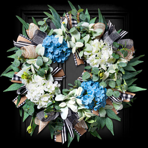 soosubel front door wreath showing welcoming curb appeal