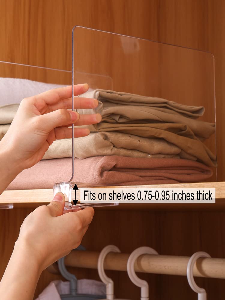Sooyee dividers in pantry separating cans and boxes for faster access