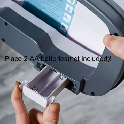 Sooyee sensor trash can size comparison with book shows space-saving fit